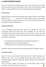 Kaedah kajian merujuk kepada cara yang digunakan oleh pelajar untuk memahami situasi, menyelesaikan masalah dan juga mengenalpasti teknik menjawab soalan esei panjang penggal 1 peng. Contoh Lampiran Kerja Kursus Sejarah