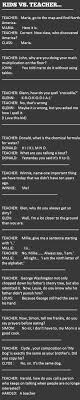 Kids Vs Teacher Funny Quotes Humor Funny