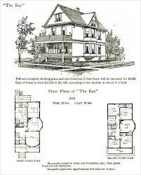 1905 Late Folk Victorian House Plans Hodgson Rae Model Victorian House Plans Folk Victorian House Folk Victorian