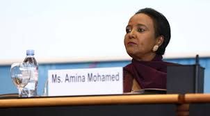 Amina chawahir mohamed jibril (somali: Ntv Kenya Kenya S Amina Mohamed Vows To Help Reform Wto If Given Top Seat Http Ow Ly N3js50aagkz ÙÙŠØ³Ø¨ÙˆÙƒ