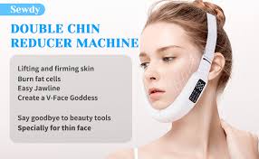 Amazon.com: Máquina de doble barbilla, dispositivo de belleza facial en V  para mujer, 8 modos y 15 niveles de intensidad, dispositivo eléctrico de  doble mentón, dispositivo inteligente de doble barbilla con :