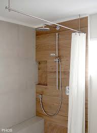 Bildergebnis Fur Duschvorhangstange Deckenhalterung Shower Curtain Rods Beach Shower Curtains Basic Shower Curtain