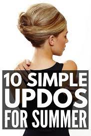 10 Simple Updos For Shoulder Length Hair Video Tutorials Meraki Lane Summer Hairstyles For Medium Hair Updos For Medium Length Hair Medium Length Hair Styles