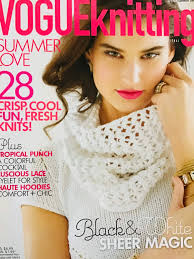 Vogue Knitting Pattern Magazine Spring Summer 2014 Women's Sweater Dress