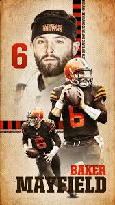 Baker mayfield is an american football quarterback for the cleveland browns of the national football league. Baker Mayfield Browns Wallpapers Top Free Baker Mayfield Browns Backgrounds Wallpaperaccess
