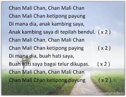 John jacobson and friends show us how to dance to the song chan mali chan arranged by john higgins and featured in the october/november 2015 issue of music express magazine, www.musicexpressmagazine.com. Chan Mali Chan Lirik