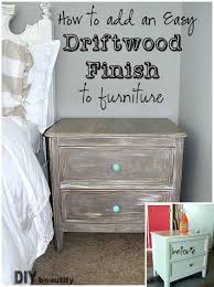 Driftwood Painted Dresser Find The Tutorial For This Simple Paint Technique At Diy Beautify Furniture Makeover Furniture Redo Furniture