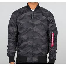 Alpha industries is an american clothing manufacturer founded in 1959 in knoxville, tennessee. Alpha Industries Ma 1 Tt Camo Black Camo