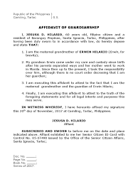Check spelling or type a new query. Affidavit Of Guardianship Hilario Maternal Grandmother
