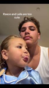They are so cute together #viralvideo #reecewalsh #leilawalshandreece