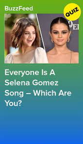 Actress and singer selena gomez was born on july 22, 1992 in grand prairie, texas. Which Selena Gomez Song Are You Selena Gomez Quiz Selena Gomez Songs List Selena Gomez Facts