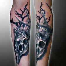 Custom tattoo design is the world's leader in online tattoo designs. Top 87 Deer Tattoo Ideas 2020 Inspiration Guide Deer Skull Tattoos Skull Sleeve Tattoos Bow Tattoo Designs