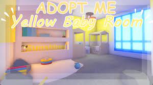 The higher a pet's rarity is, the more tasks you have to i wont a neon pet every pet in adopt me. Yellow Baby Room Adopt Me Build Hacks Youtube