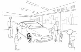 Free pdf generator and print ready. Tesla Colouring Fun Driveev