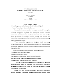 We did not find results for: Doc Tugas Terstruktur Mata Kuliah Wacana Bahasa Indonesia Modul Ii Ridwan Anas Academia Edu