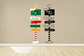 Download Christmas North Pole Sign Post Graphic By Designedbygeeks Creative Fabrica PSD Mockup Templates