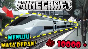 Seperti yang diketahui, pasangan ini akan segera menikah dan. Seriusan Bikin Kereta Api Masa Depan Serba Otomatis Minecraft Redstone House 8 Youtube