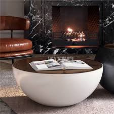 It has some distressed areas to brass to give that industrial feel. 80cm Nordic Round Table Modern Bowl Design Tea Coffee Table Large Storage Space Toughened Glass Desktop Plastic Matte Process Coffee Tables Aliexpress
