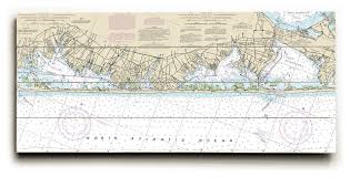 Moriches Bay Shinnecock Bay Ny Nautical Chart