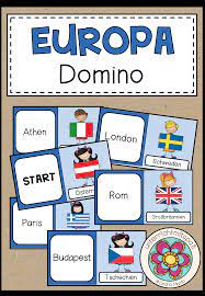Europa Lander Und Hauptstadte Domino 2 Spiele Unterrichtsmaterial Im Fach Erdkunde Lander Und Hauptstadte Europa Lander Und Hauptstadte Europa Lander