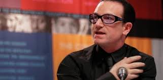 Los problemas de visión de Bono, líder de U2, empeoran