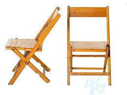 Shop club chairs and other antique and modern chairs and seating from the world's best furniture dealers. Vintage Wood Folding Chair Snyder 1942 The Party Rentals Resource Company