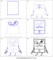 Spongebob squarepants edition developed by altron for nds in 2008.bosses:note: How To Draw Doodlebob From Spongebob Squarepants Printable Step By Step Drawing Sheet Drawingtutorials101 Com