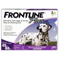 frontline plus 3pk dogs 45 88 lbs