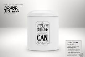 Round Tall Tin Can Packaging Mockup Packaging Mockup Graphic Design Tips Tin Can