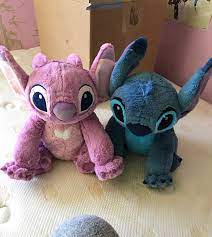 Angel And Stitch Official Disney Plushies Large Stuffed Animals Stitch Stuffed Animal Disney Stuffed Animals Disney Plush