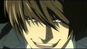 Light S First Evil Laugh English Youtube Drawing Anime Bodies Light Yagami Anime