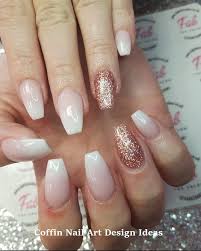20 Trendy Coffin Nail Art Designs Nailideas Naildesign Rose Gold Nail Art Rose Gold Nails Gold Acrylic Nails See more ideas about nail designs, gorgeous nails, coffin nails designs.