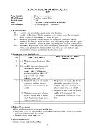Rpp dan format penilaian metode jigsaw agama kls 5 sd : Rpp Kls 4