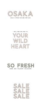 Every font is free to download! Osaka Designer Font Duo Font Design Graphicdesign Available At Fontbundles Net Bold Logo Design Graphic Design Logo Logo Fonts