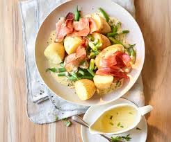 Fruhkartoffeln Mit Brechbohnen Schinken Und Bearnaise Rezept Brechbohnen Rezepte Fruhkartoffeln