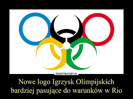 Check spelling or type a new query. Nowe Logo Igrzysk Olimpijskich Bardziej Pasujace Do Warunkow W Rio Demotywatory Pl
