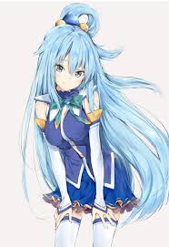 Aqua Fanart By Silver Konosuba Anime Anime Characters Kawaii Anime