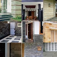 Lanjutkan dengan membuat garis lurus kedua, dengan jarak 1.5 cm dari garis yang pertama untuk tempat menumpuknya kancing dan lubang kancing. Beberapa Contoh Inspirasi Pemasangan Batu Alam Dibagian Teras Rumah Kantor Sgs Stone