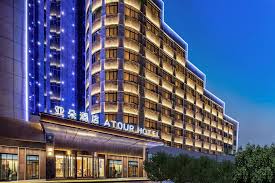 长沙五一广场东塘地铁站亚朵酒店雅致大床房君悦星城