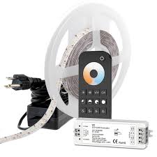 Dc24v White Led Strip Light Kit Color Temperature Changing Led Tape Light 511 Lumens Ft For Show Lighting Retail Lighting