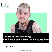 Break out your bellbottoms and the disco ball! Inspiring 130 Lil Peep Quotes To Share