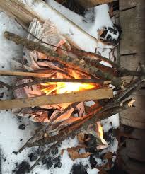 The idea is that as the fire grows, the bigger pieces of wood will collapse into the fire, making it last longer. How To Make A Tepee Campfire 6 Steps Instructables