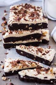 Chocolate Hazelnut Brownies With Hazelnut Buttercream Recipe Hazelnut Recipes Chocolate Hazelnut Chocolate Desserts