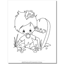 Print out these free halloween monster coloring pages and scare up some fun with your kids. 75 Free Halloween Coloring Pages Most Popular Printables