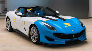 And similarly exotic machines like the acura nsx, audi r8, and mclaren 570. Editorial Ferrari Sp3jc Custom Looks Like A Corvette