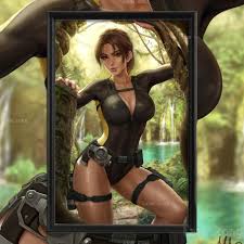 Tomb Raider Lara Croft | Tomb Raider Print | Tomb Raider Nude | Tomb Raider  Sexy - Movie - Aliexpress
