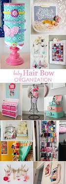 Clever Baby Hair Bow Organization Project Nursery Hair Bow Organizer Diy Baby Stuff Diy Baby Headbands