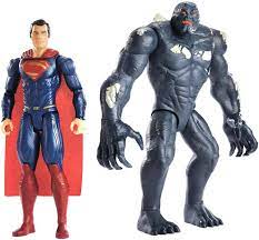Superman multiverse new 52 doomsday series lex luthor action figure. Justice League Superman Vs Doomsday Figures 2 Pack Amazon Com Au Toys Games