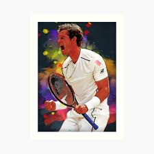 View the full player profile, include bio, stats and results for andy murray. Andy Murray Tennis The Uk Flag Picture Print On Framed Canvas Wall Art Kunstdrucke Scribeemr Antiquitaten Kunst