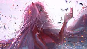 Download for free on all your devices computer smartphone or tablet. Zero Two Human Hd Wallpaper Hintergrund 1920x1080